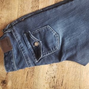 Maurices dark blue 11/12 long jeans